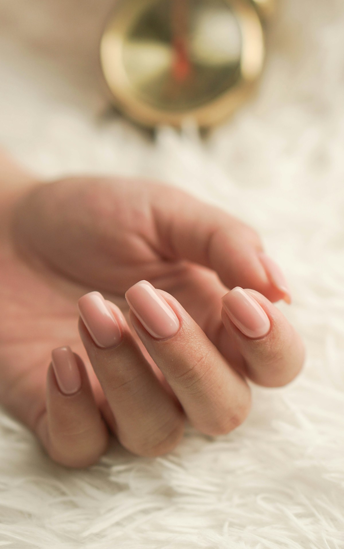 Soft pink nails, ready for your next look